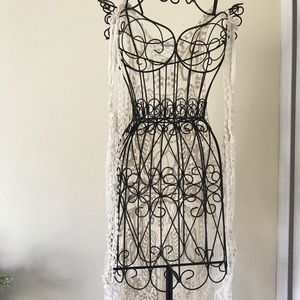 EUC: Cream Duster 💕